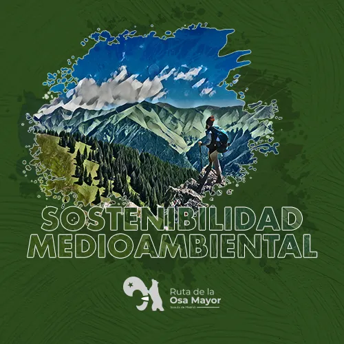 Proyecto Ruta de la Osa Mayor - Cartel Sostenibilidad medioambiente