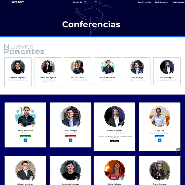 Proyecto Overfly - Ponentes